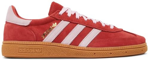 adidas Gazelle By9162, Baskets Mixte Enfant, Rouge vif, rose transparent, 40 EU