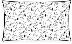 Herding Kissen Peanuts, 30 x 50 cm, Weiches Deko- und Kuschelkissen, 100% Polyester, Soft Velboa