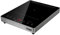 KOMPATIC KFE 20T Placa de Inducción Portátil, Cocina Eléctrica, 2000W, Acabado en Acero Inoxidable, 10 Niveles de Potencia, Temporizador, Bloqueo de Seguridad