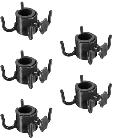 PANGBOER Outdoor Beach Umbrella Hook with 4 Claws Space-Saving Hanger for Towels, Clothes, Camera Gear, Trips Beach Umbrella Hanger Hook