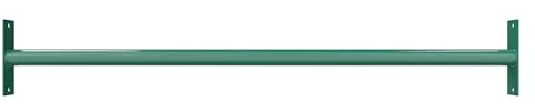 IRON CLAN ASTA FORCE 35 Reckstange, Länge: 110 cm, Farbe: Grün - Turnstange aus Stahl zur Wandmontage, Ø35 mm Griff, kraftbetonter Griffdurchmesser, für Indoor & Outdoor