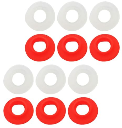LIFKICH Lot de 12 Joints de Bouchon en Plastique pour Bouteilles en Verre, Étanchéité Fiable, Multiple Usages, Adaptés aux Bouteilles de Boisson, Couleurs Variées