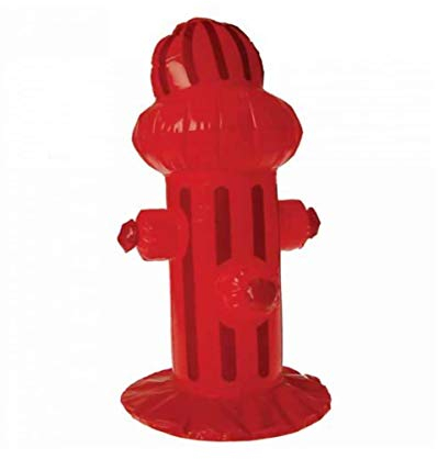 Horror-Shop Aufblasbarer Hydrant 50 cm als Partydeko & Kostüm Zubehör