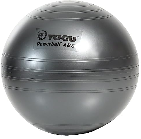 TOGU Powerball ABS Gymnastikball, anthrazit, 65 cm