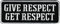 Titan One Europe - Give Respect Get Respect Biker Patch Motorrad Aufnäher Aufbügler