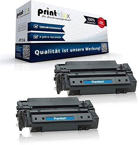2X Print-Klex Tonerkartuschen kompatibel für Canon i-SENSYS LBP 310 Series i-SENSYS LBP 312 DN i-SENSYS LBP 312 dnf i-SENSYS LBP 312 Series i-SENSYS LBP 312 x 0453C002 041H Black Schwarz - Office Plu