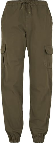 Urban Classics Damen Ladies High Waist Cargo Jogging Pants