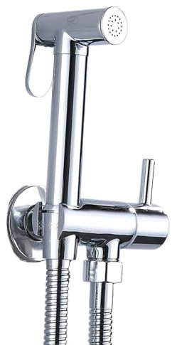 Ensemble douchette Hygiénique pour WC avec robinet