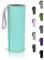 spottle® Funda de Neopreno para Superficies de Cristal de 550, 750 o 1000ml, Fabricada en Neopreno ecológico (Turquesa/Súper Suave, 1000ml)