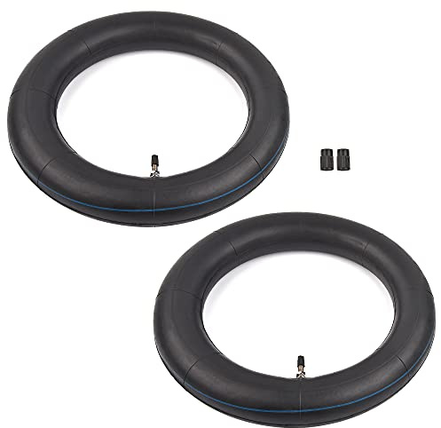 3.00-12 Inner Tube(2 Pack) with TR4 Straight Valve Stem Replacement for Dirt Pit Bike CRF XR 50 70 KLX 110 TTR 90 110 DRZ 110 TAOTAO 90cc 110cc 125cc Pit Dirt Bikes