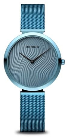 BERING Damen Uhr Quarz Movement - Charity Collection mit Edelstahl und Saphirglas 18132-Charity2 - Wasserdicht: 3 ATM
