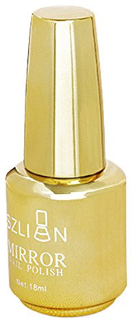 Beetles Clear Dip Powder Nail Kit Metallic Nail Polish Magic Mirror Effect Nail Art Polish Varnish18ml White Nail Polish Pen (01, One Size)