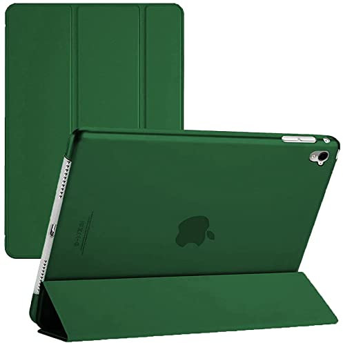 Smart Case For iPad 10.2-Inch 9th/8th/7th Generation 2021/2020/2019 with Auto Wake/Sleep Magnetic Lightweight Protective tablet cover (Emerald Green)…