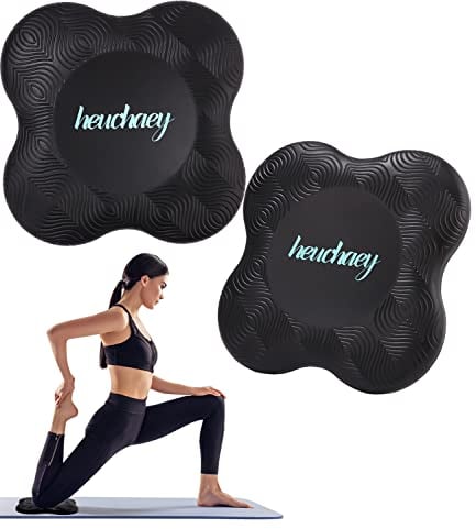 heuchaey Kniekissen Yoga 2 STK,Yoga-Knie-Pad,rutschfest Yoga Knie Padmatte,geeignet für Yoga 20 * 20cm,Pilates,Sport,Unterstützung für Knie,Handgelenke,Knöchel,Verschleißfesteschützt die Knie