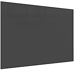 ALLboards Glasboard Magnetisch Dunkelgrau 60x40cm, Rahmenlos, Glastafel, Magnettafel, Gehärtetes Glas