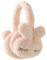 Cache Oreille Enfant Garcon et Fille, Cache Oreilles Hiver Ultra Douce, Protege Oreille Bebe Peluche Pliables, Chauffe Oreilles Chaud Polaire Toison Enfants Mignon Cache Oreille Chauffage (Beige)