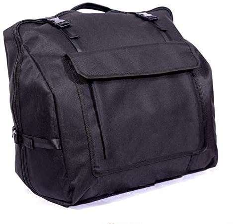 1200D Oxford cloth Accordion Bag,Accordion Case Gig Bag Black Durable Padded Shockproof Accordion Storage Carrying Bag Storage Bags For 48/60/72/80/96/120 Bass Accordions Musical Keyboard Accessories