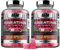 Iron Labs Nutrition Creatine Gummies 6000mg per Serving – Lab-Tested Creatine Monohydrate Gummies – Strawberry Flavour Gummy Bears – High Strength for Men and Women (180 Count, Vegan)