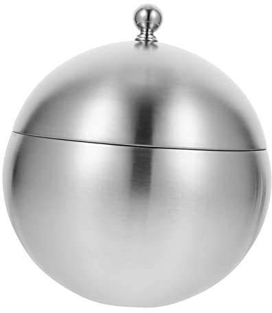 ABOOFAN Stainless Steel Ice Bucket Lid Large Capacity Ice Cube Container Bar Accessory