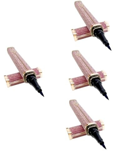 minkissy 4pcs Gel Eyeliner Pen Women Makeup Kit Beautiful Eye Makeup Liner Easy Application Salon Quality
