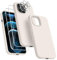 Dssairo [5 in 1 für iPhone 12 Pro Max Hülle 6,7 Zoll, mit 2 Pack Displayschutzfolie + 2 Pack Kameraobjektivschutz, Flüssigsilikon Ultra Slim Stoßfest Schutzhülle Handyhülle(Stein)