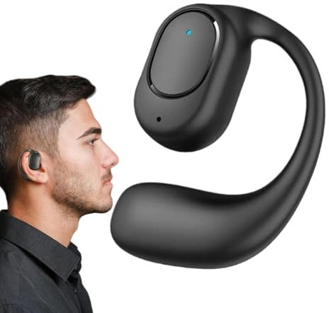 Cuffie per la corsa | Auricolari senza fili -Cuffie a conduzione ossea | Auricolari a orecchio aperto 2,4 GHz | Auricolari ergonomici 90 mAh con chiamate chiare 10-20 m/