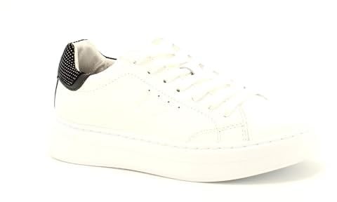SUN68 Sneaker Bianco/nero Z44225 BIANCO/NERO 38