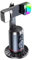 Vocdikficy Q02 Stabilizzatore Cardanico con Rotazione A 360° Selfie Stick Desktop Face Tracking Gimbal con Supporto per Otturatore Remoto Luce Bluetooth