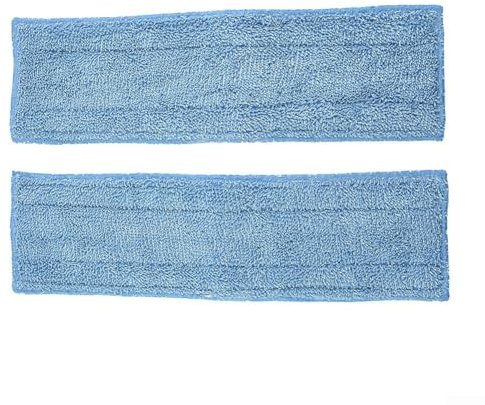 Honseadek 2PCS Washable Reusable Microfibre Mop Cloths for Polti Moppy Steam Cleaner Machine Washable Floor Cleaning Pads