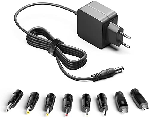 HKY AC zu DC 5V 3A Netzteil, Stecker 5,5 mm x 2,1 mm, Plug EU, für Brother ADS-1800W Scanner, für kleinen Akkuschrauber 5,25V 3A für Reolink E1 Pro E1 Zoom Reolink 4MP Überwachungskamera