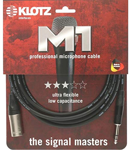 Klotz Cavi bilanciati M1MS1K1000 - XLR M/JACK STEREO - 10 M Cavi XLR e jack bilanciato