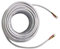 TMEZON 15M RVV4 Kabel 4-Draht-Kabel für Video-Türsprechanlage Türklingel Intercom Türklingel verdrahtete Intercom Kabelverlängerungskabel, weiß