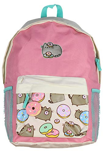 Pusheen Cat Donuts Rucksack mit Donut Gummi Charme, Standard NEW