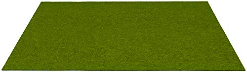 Premium Schreibunterlage XXL Melange Grün 60cm x 90cm Filz 3-4mm Schreibtischunterlage
