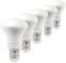 SINCELIGHT LED R63 Reflektorlampe Glühbirne, mit E27/ES-Sockel, nicht dimmbar, 700 Lumen Ersetzt 50 Watt Halogenlampen, 120° Ausstrahlungswinkel, Warmweiß - 2700 Kelvin, 5er-Pack