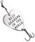Melix Home Angelhaken mit Aufschrift 'We Hooked The Best Grandpa', Geschenk für Großvater, Angler von Enkelin, Herzförmig, Edelstahl, 1 Stück, Fischen