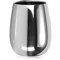 com-four® Taza para beber de acero inoxidable - Taza de vino brillante 200 ml - Taza de acero inoxidable To Go - Taza termo de doble pared y sin BPA (1 pieza - 200 ml de alto brillo)