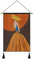 Pinturas colgantes de tela, pinturas de belleza modernas, sala de estar, sofá, dormitorio, pared de fondo, decoración artística de estilo europeo, tela colgante