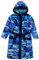 Harry Bear Camo Boys Dressing Gown, Kids Dressing Gown, Cosy Boys Bathrobes, Blue 11-12 Years