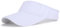 Youth Kid Sun Visor Girls Boys Age 2-12, Kids Beach Visor Summer UV Protection Sport Cap White