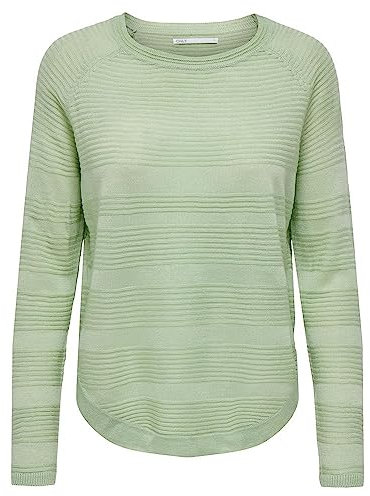 ONLY Onlcaviar L/S Maglione Knt Noos, Verde Fumo, S Donna