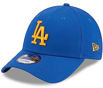New Era Los Angeles Dodgers MLB League Essential Blue 9Forty Adjustable Cap - One-Size