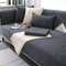Sofa Überwurfdecke, Sofa Überzug, Sofabezug, Couchschoner, Überwurfdecken für Sofa, Hund Katze Sofa Überwurf, Couch Überzug L Form, Sofaschoner Rutschfest, Couch Bezüge, Dunkelgrau, 110*180CM