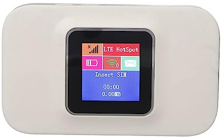 Mobiler 4G LTE Reise Mi Fi Hotspot, Tragbares, Kostengünstiges 4G Reise WLAN, 4G USB WLAN mit Micro Kartensteckplatz, 300 Mbit/s Plug and Play, für Privatunternehmen in Europa