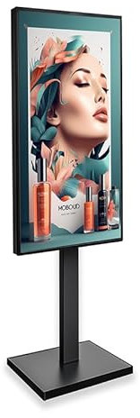ADVUE Ecran vitrine Professionnel Multimédia Haute Luminosité - 2500 nits - Affichage Dynamique Professionnel Système Android 32 43 49 55 65 (43 (109 cm))