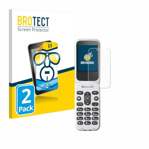 brotect Protection Ecran pour Doro 2820 (2 Pièces) - Film Protection Ultra Clair