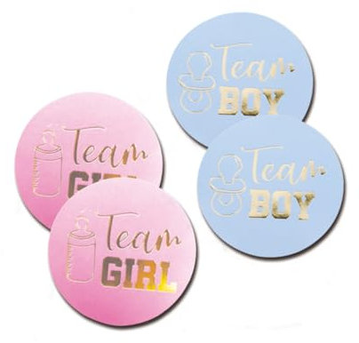 NUOBESTY 48 Piezas pegatina voto Favores de fiesta humo de revelacion de genero etiqueta de sellado de bolsas pegatinas coloridas pegatinas fiesta actividad pegatina de fiesta infantil