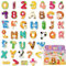 42 Pcs Fridge Magnets for Kids, Alphabet Magnets for Fridge, Magnetic Letters and Numbers for Children- Abc, Spelling, Math Learning Toys