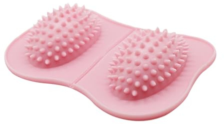 Fußmassagegerät aus Pvc, Klein und Leicht, für Flexible Nutzung | Rosa, Angenehm in Hand, Leicht zu Tragen, Einfach zu Verwenden, für Fitnesscenter und Mobilität