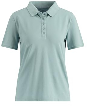 Poloshirt aus Baumwoll-Stretch mit Knopfleiste und klassischem Kragen